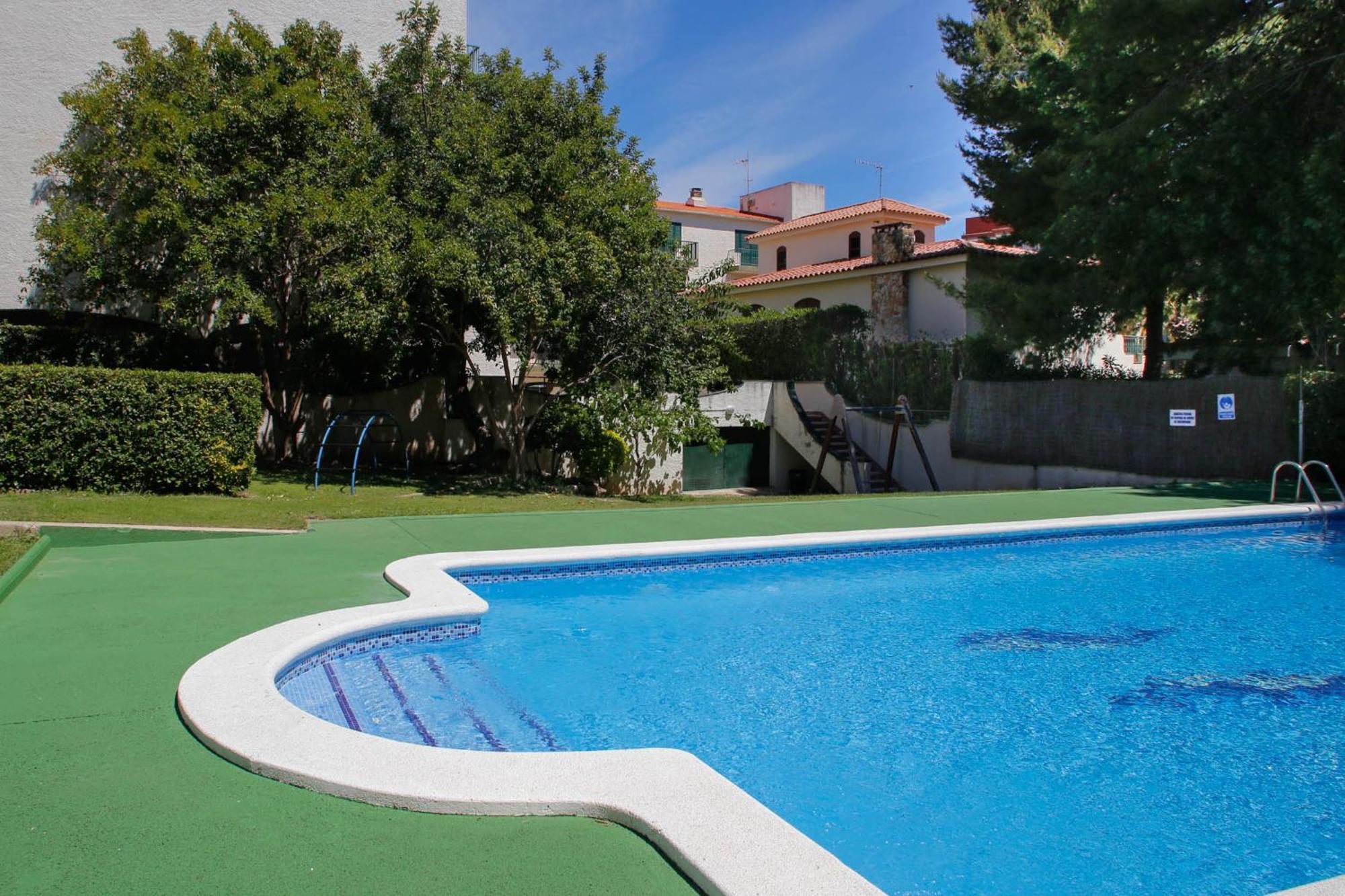 At044 Cerca De La Playa, Con Piscina Y Airco Lejlighed Torredembarra Eksteriør billede