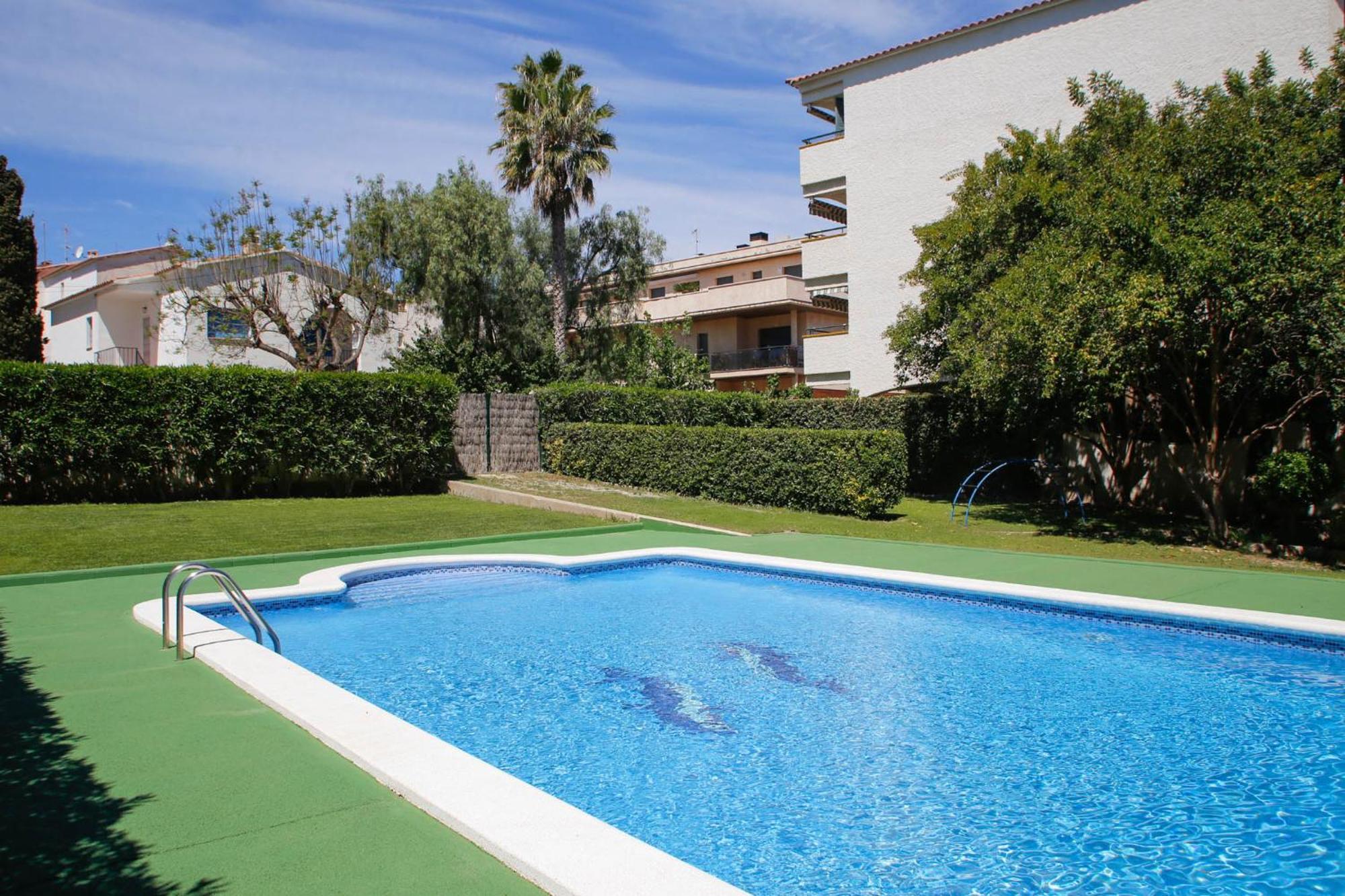 At044 Cerca De La Playa, Con Piscina Y Airco Lejlighed Torredembarra Eksteriør billede